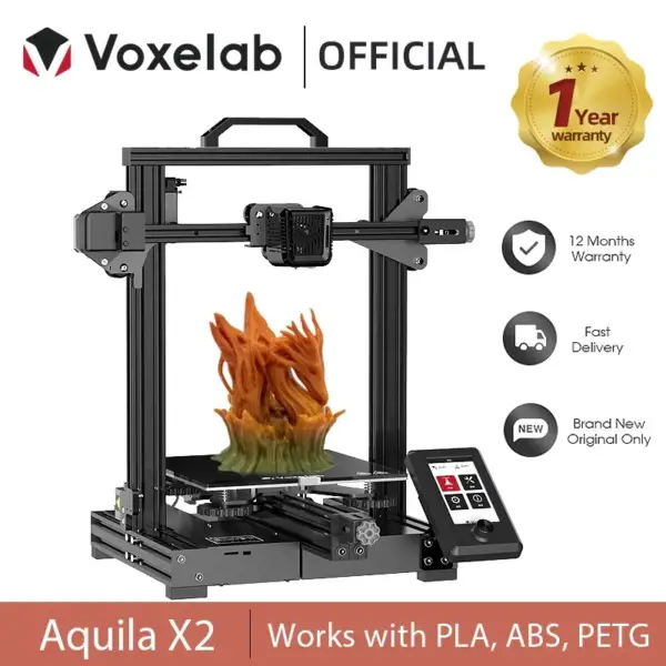 Probamos y analizamos la impresora 3D de escritorio Voxelab Aquila X2