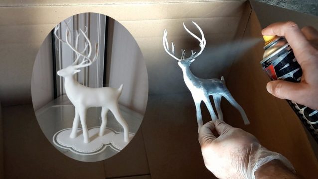Cómo pintar objetos impresos en 3D (PLA, PETG, ABS, nailon)