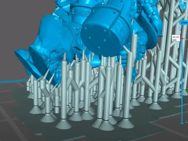 ¿Cómo se eliminan los soportes de las impresiones 3D de resina?