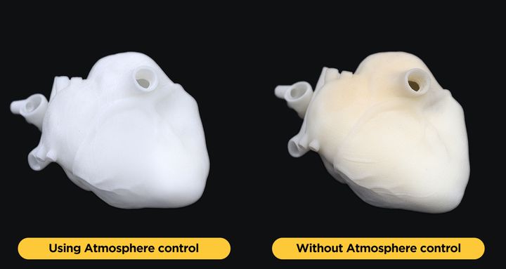 El nuevo sistema Atmosphere de Wematter aumenta la calidad de las piezas SLS