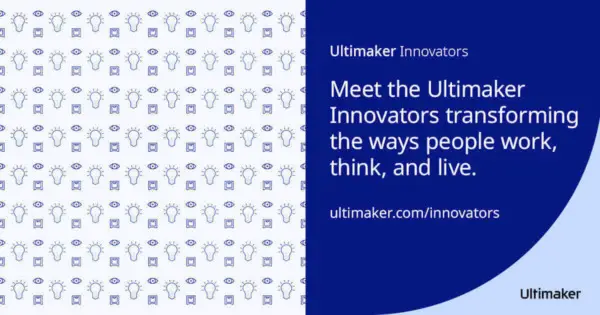 Presentación de la lista de innovadores de Ultimaker 2022
