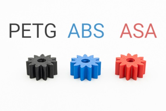 ABS vs ASA: ¿Qué filamento es más resistente a los rayos UV?