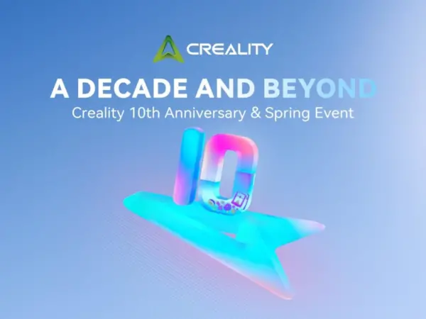Creality celebra 10 años de innovación