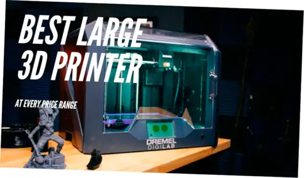 ¿Cuánto cuesta una impresora 3D grande?  Volumen de construcción de más de 500 mm
