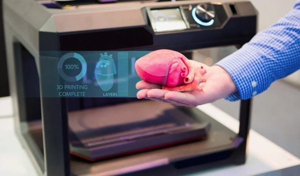 ¿Cuándo se utilizó por primera vez la impresión 3D en medicina?
