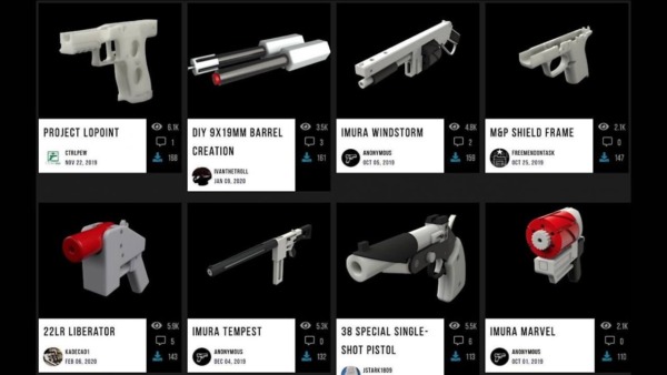 ¿Funcionan realmente las pistolas impresas en 3D?