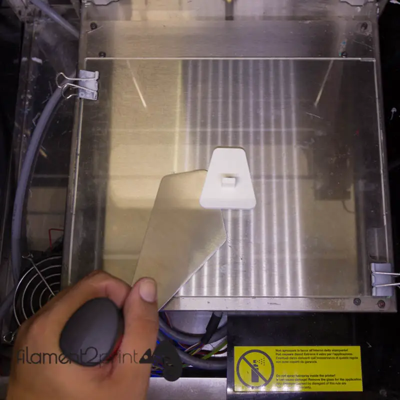 ¿Hay que quitar el filamento después de imprimir?