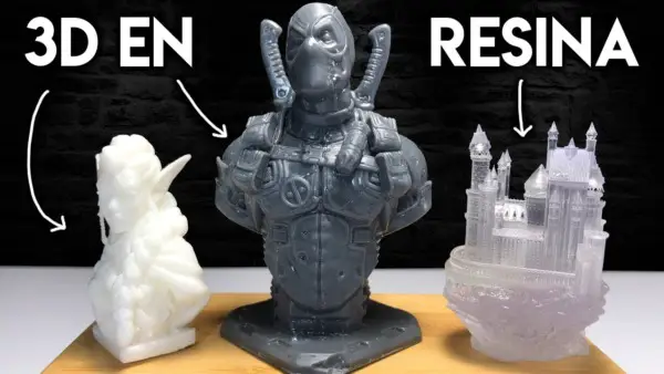 ¿Qué es la impresión 3D con resina?  Resina vs FDM: ¿Cuál es mejor?
