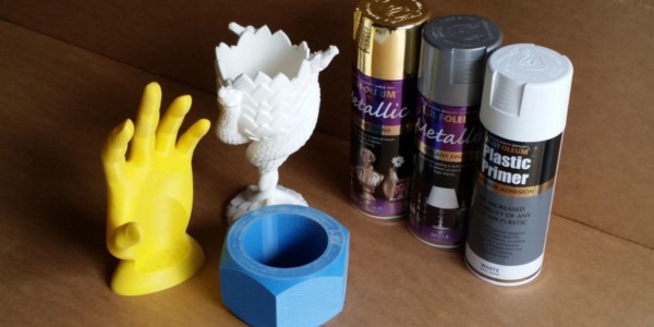 Los mejores filamentos de impresión 3D para pintar y cómo pintarlos