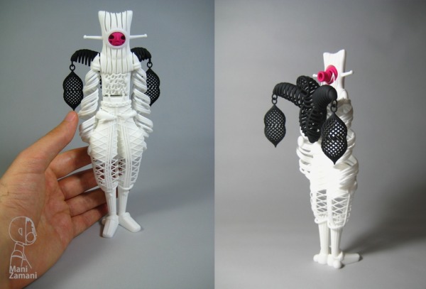 Colección épica de juguetes impresos en 3D de Mani Zamani