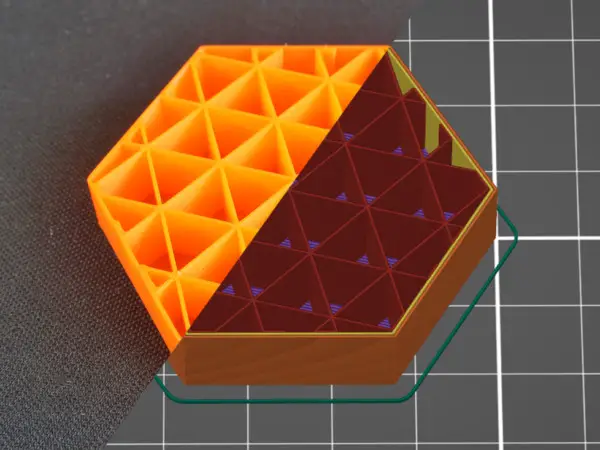 Seleccionar el mejor patrón de relleno para su próximo proyecto de impresión 3D